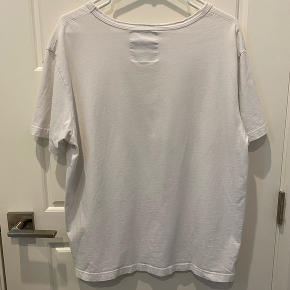 Profound Aesthetic White, Pink and Red Flower Short Sleeve Tshirt Size M - Picture 2 of 4